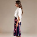 Conjunto Feminino Blusa e Saia Elisadora